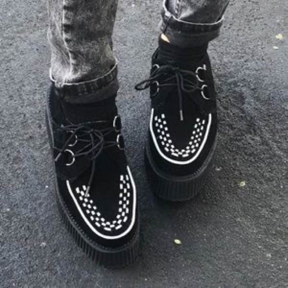 T.U.K Two Tone Suede Creepers Unisex size Women’s 9/Men’s 7